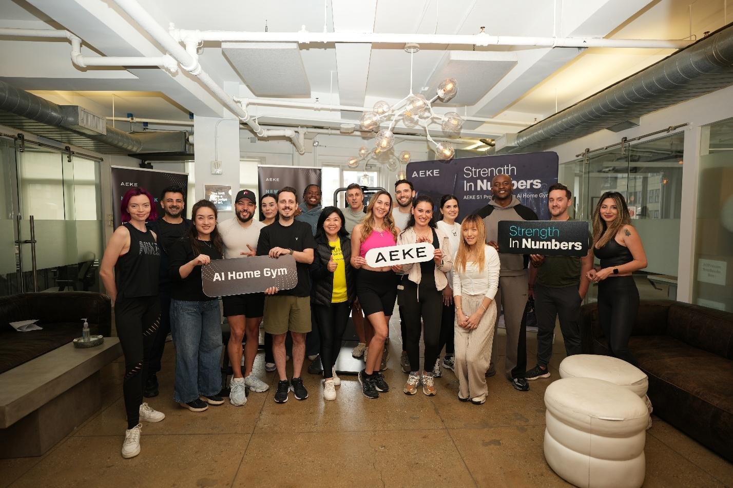 O evento Strength in Numbers da AEKE mostrou como o condicionamento físico com IA está se tornando mais personalizado, baseado em dados e surpreendentemente humano