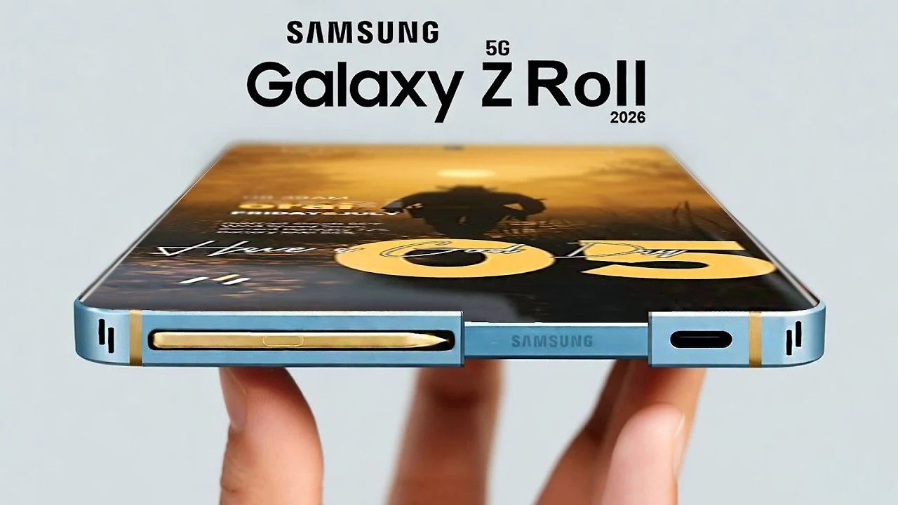 O futuro dos telefones: Samsung Galaxy Z Roll 5G explicado.