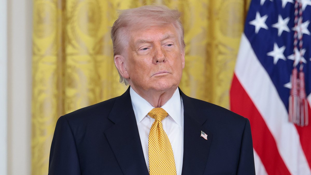 O “invulgarmente calado” Trump recusou-se a responder a essa pergunta