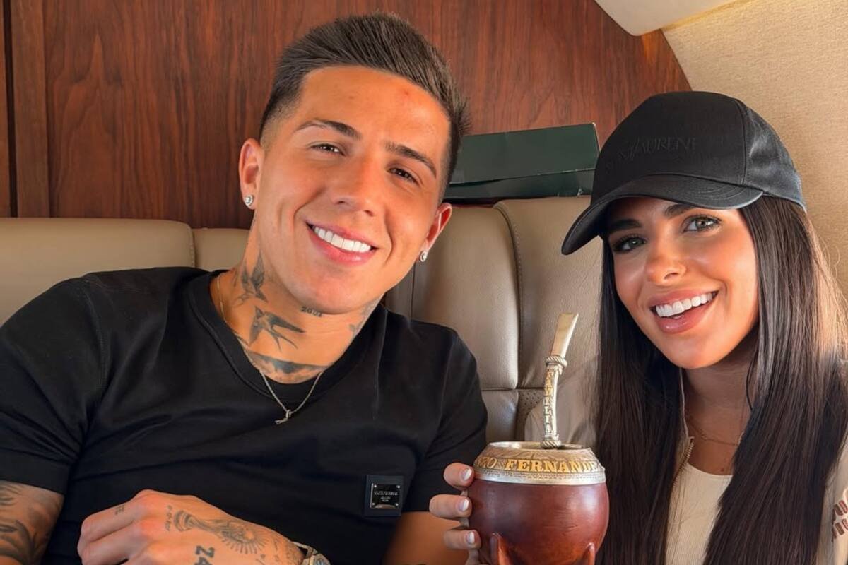 O novo projeto de Enzo Fernandez e Valu Cervantes às vésperas da Copa do Mundo. “Começa como um sonho construído em família”