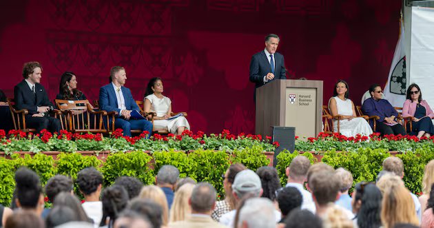 O que Mitt Romney disse a Harvard sobre a graça