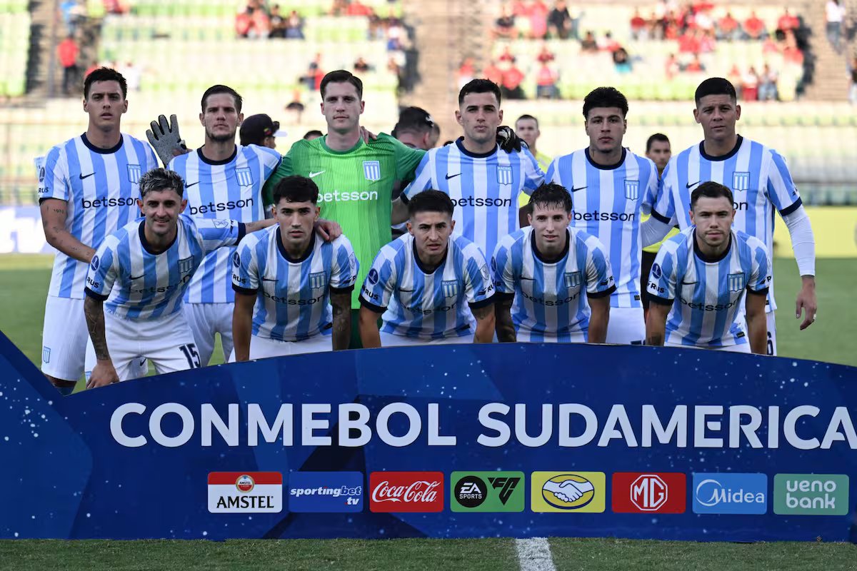 O que o Racing precisa para evitar a eliminação da Copa Sul-Americana de 2026
