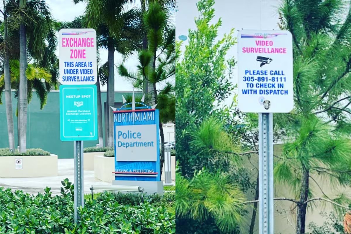 O que são Safe Exchange Zones, os sites seguros que Miami possui para trocas de compras virtuais?
