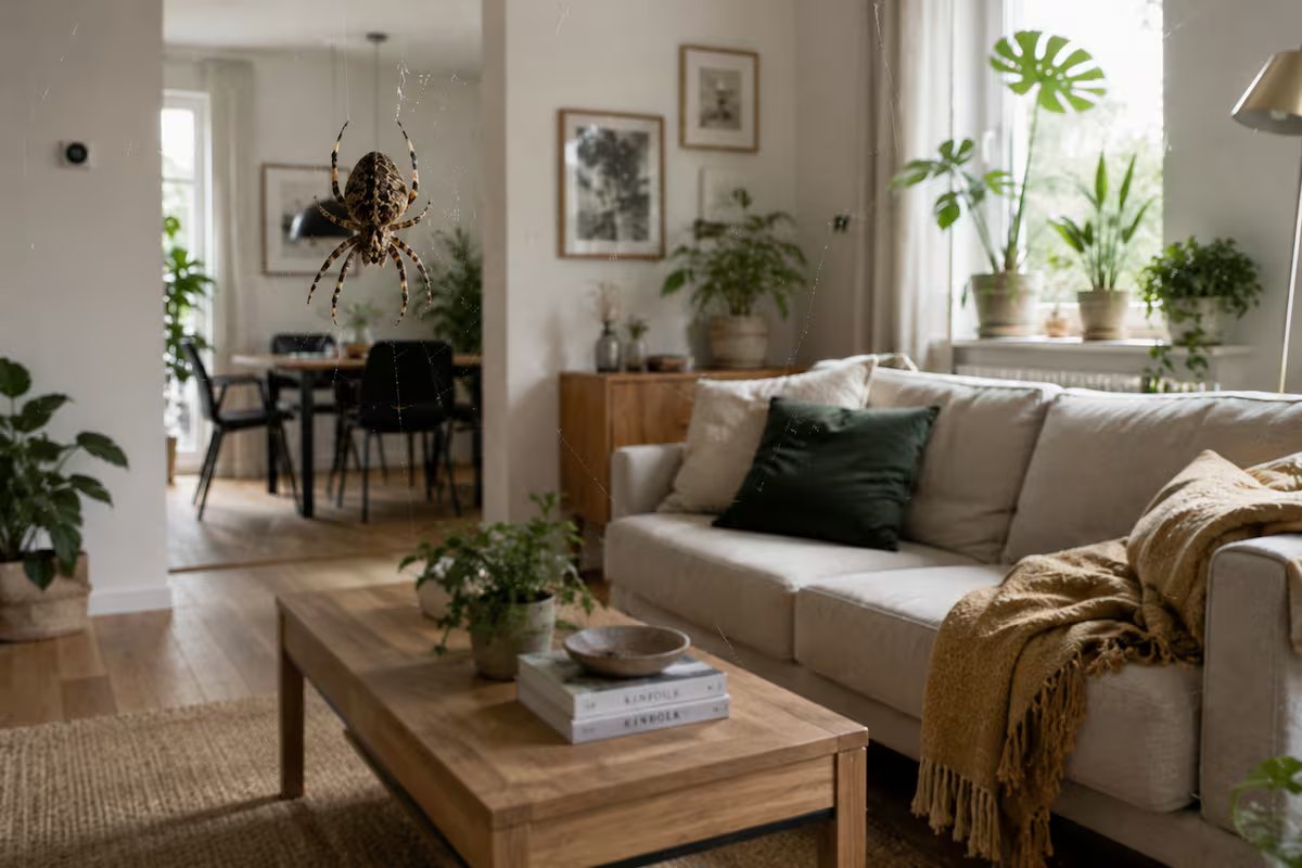 O que significa quando uma aranha entra em sua casa e por que você nunca deve jogá-la fora?