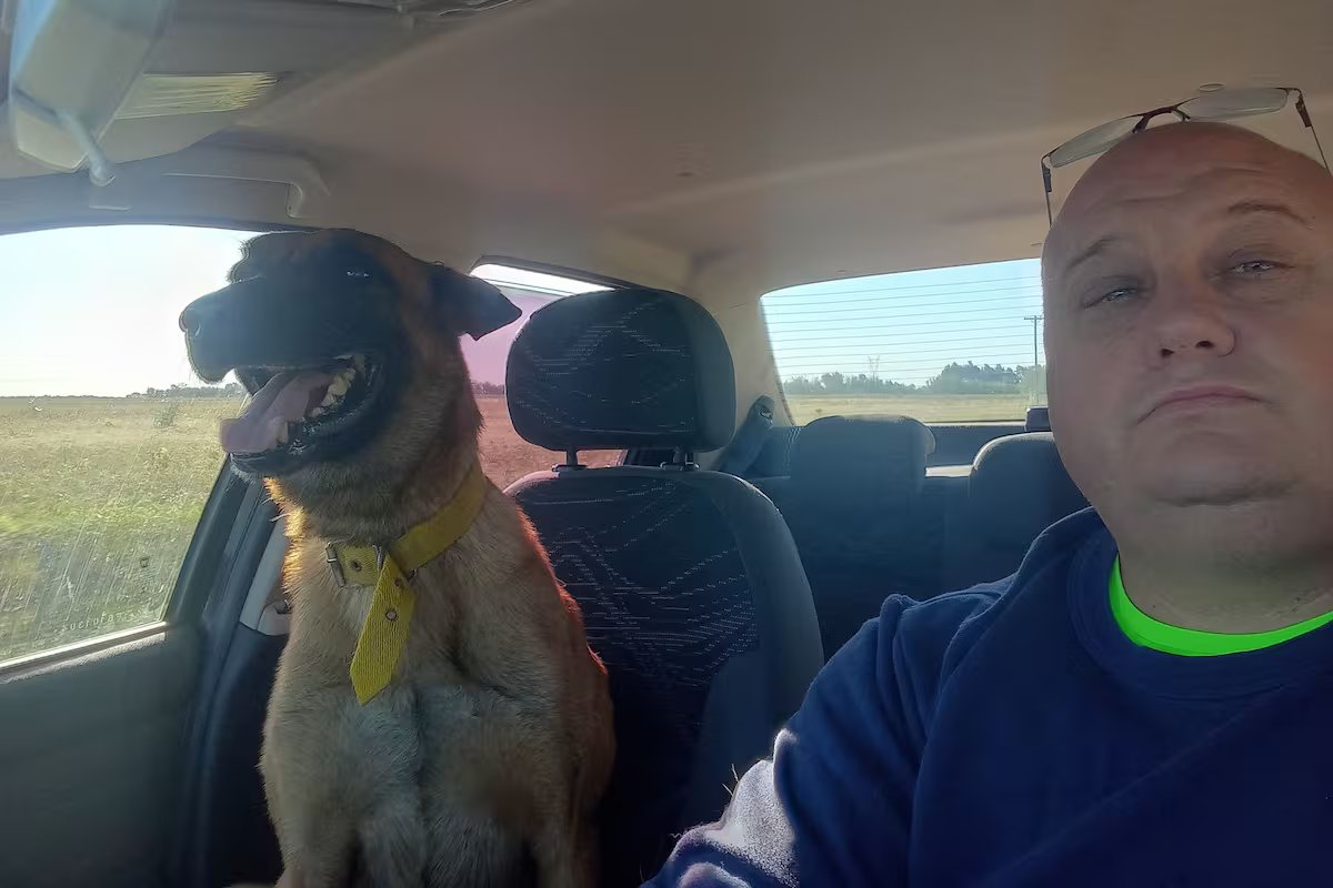 O reencontro emocionante de um cachorro e seu dono após dias de busca. “Eu me sinto feliz”