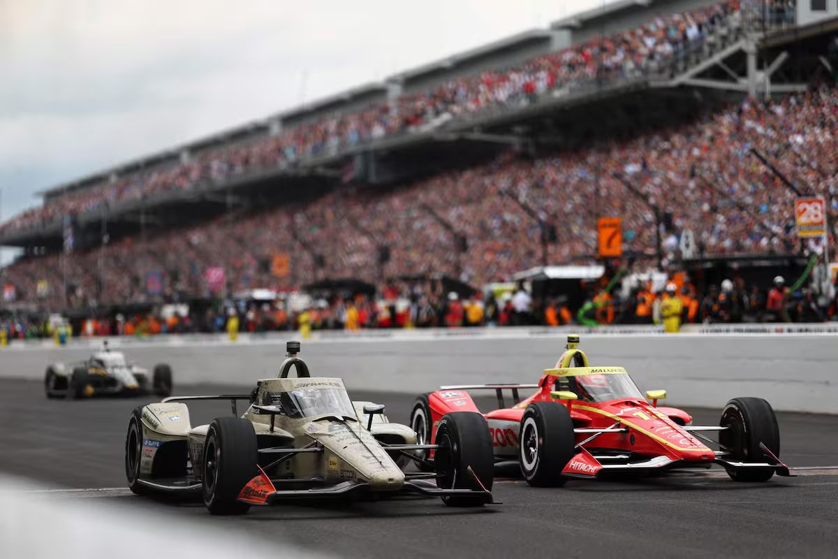 O sueco Felix Rosenqvist obteve a vitória mais próxima na história das 500 Milhas de Indianápolis.