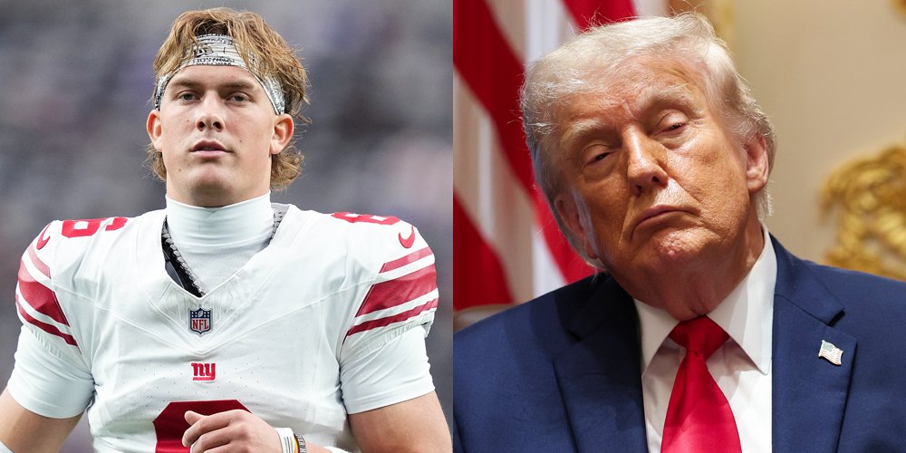 Onde Jaxson Dart sai com companheiros de equipe do New York Giants após a reunião de Trump, em meio a essas ‘curtidas’ nas redes sociais – Just Jared – Celebrity News & Gossip
