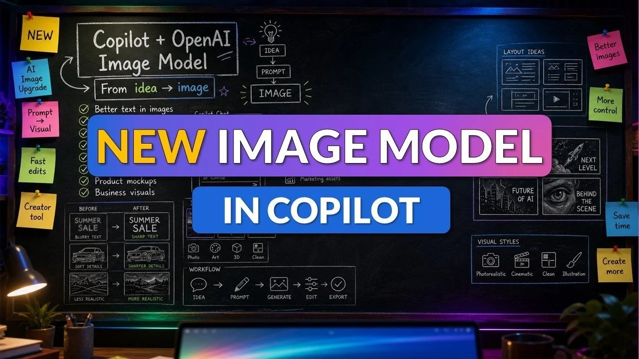 OpenAI Image Gen 2 traz texto preciso para gráficos do Copilot