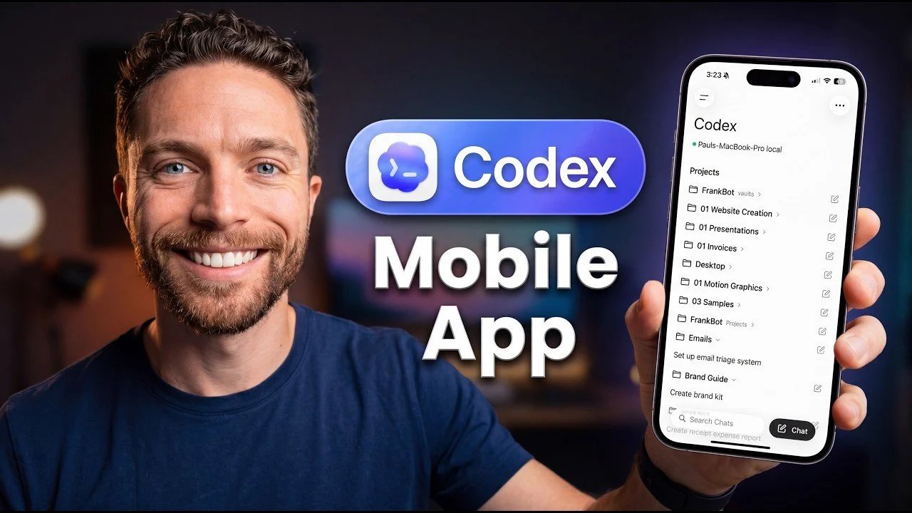 OpenAI traz ChatGPT Codex para telefones iOS e Android