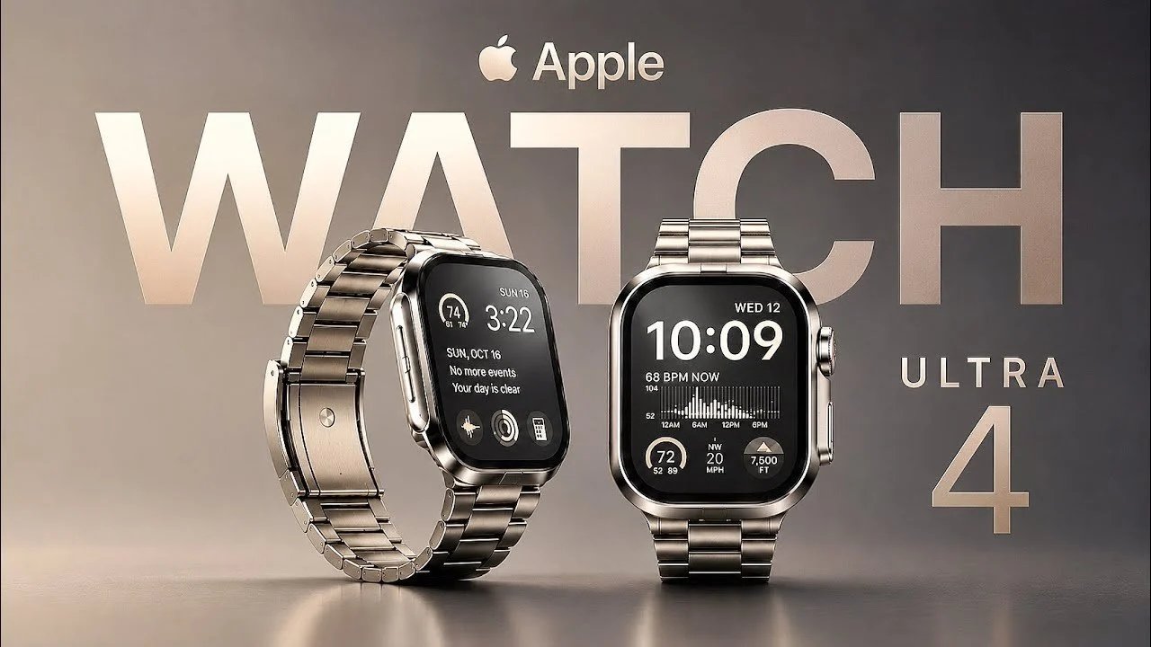 Os vazamentos do Apple Watch Ultra 4 revelaram a primeira grande revisão do design