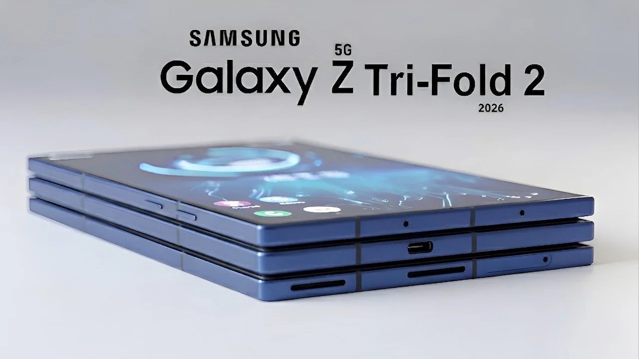 Patente do Samsung Galaxy Z TriFold 2 revela slot S Pen integrado