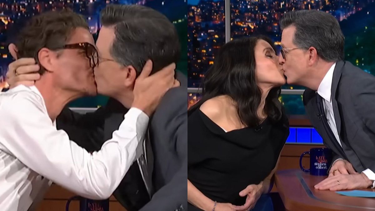 Pedro Pascal pede um beijo a Stephen Colbert após apresentar ‘The Late Show’ com Julia Louis-Dreyfus – Assista agora! – Just Jared – Notícias e fofocas sobre celebridades