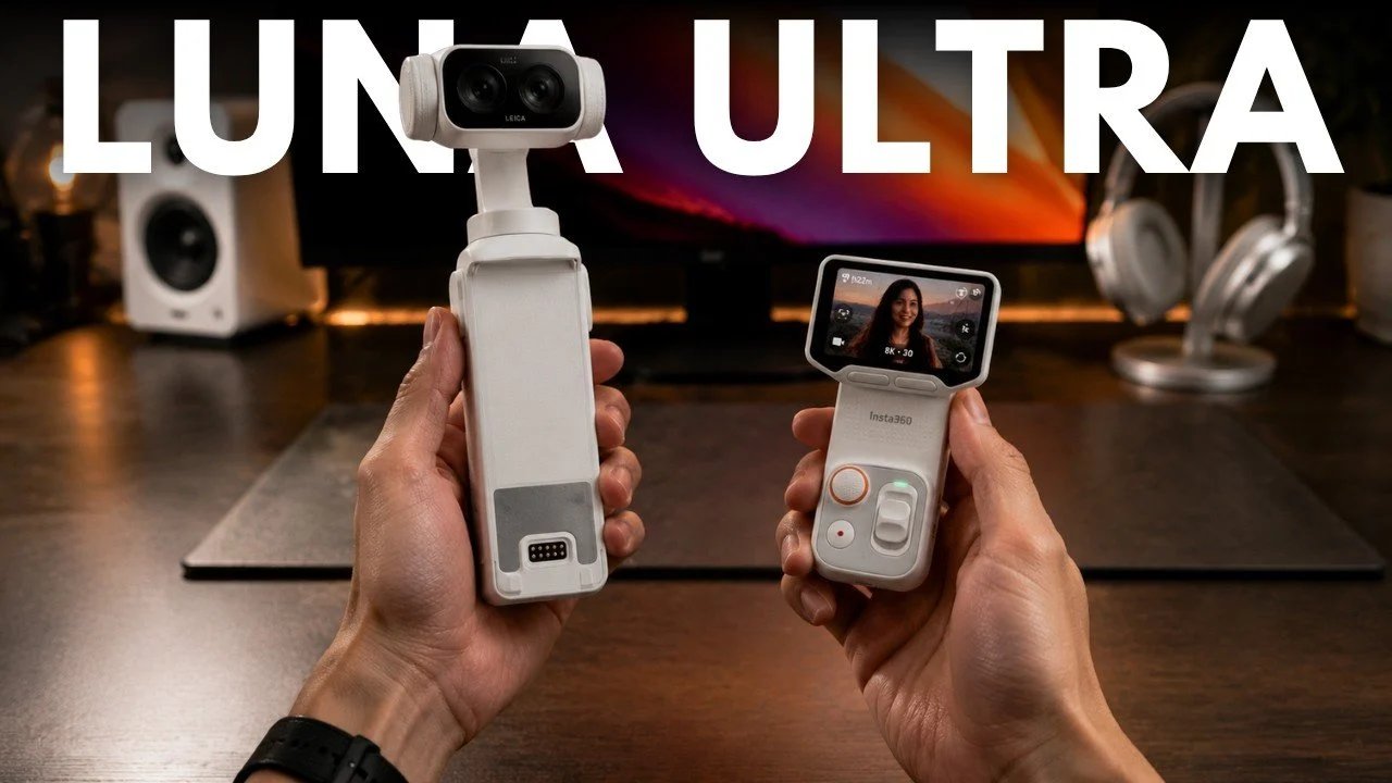 Por que o Insta360 Luna Ultra é uma grande ameaça para DJI