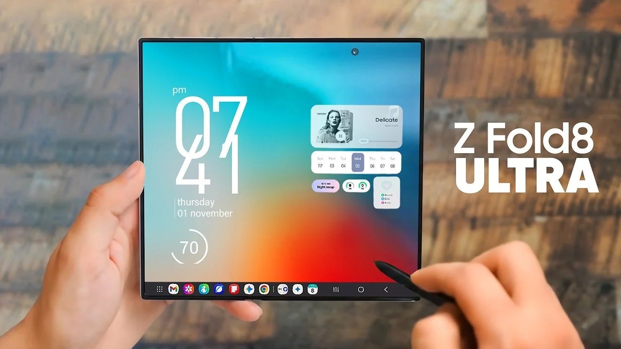 Por que o Samsung Galaxy Z Fold 8 Ultra Drops tem recursos clássicos