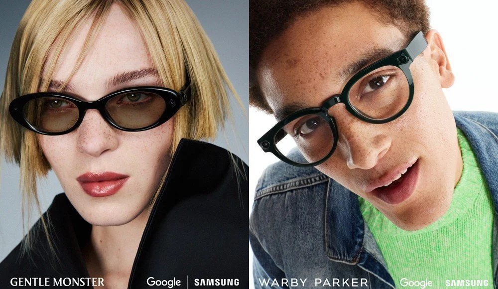 Primeiro, dê uma olhada nos óculos inteligentes da Samsung e do Google