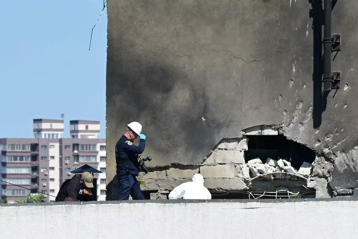 Roménia culpa Rússia pela queda de drone em edifício residencial