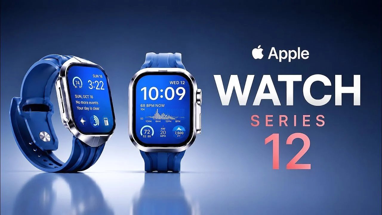 Rumores da série 12 do Apple Watch: Touch ID e atualizações de satélite