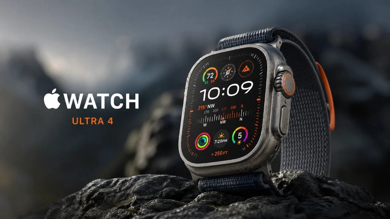 Rumores do Apple Watch Ultra 4: case mais fino, sensores duplos