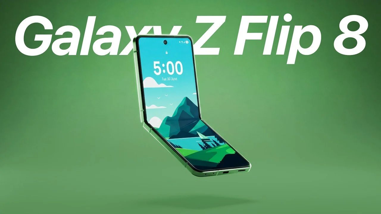 Samsung Galaxy Z Flip 8: “peso pena” redesenhado.