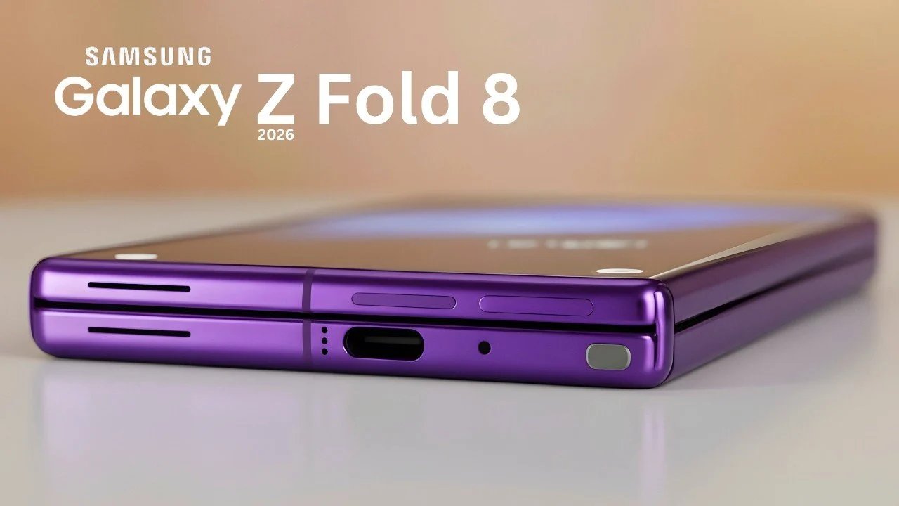 Samsung Galaxy Z Fold 8 amplos vazamentos e rumores de especificações