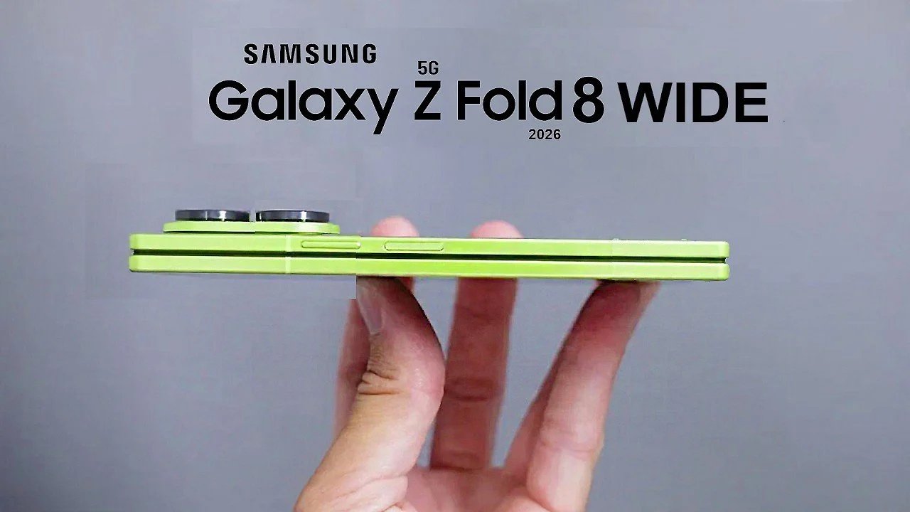 Samsung Galaxy Z Fold 8 e Fold 8 Wide vazaram em uma única UI 9