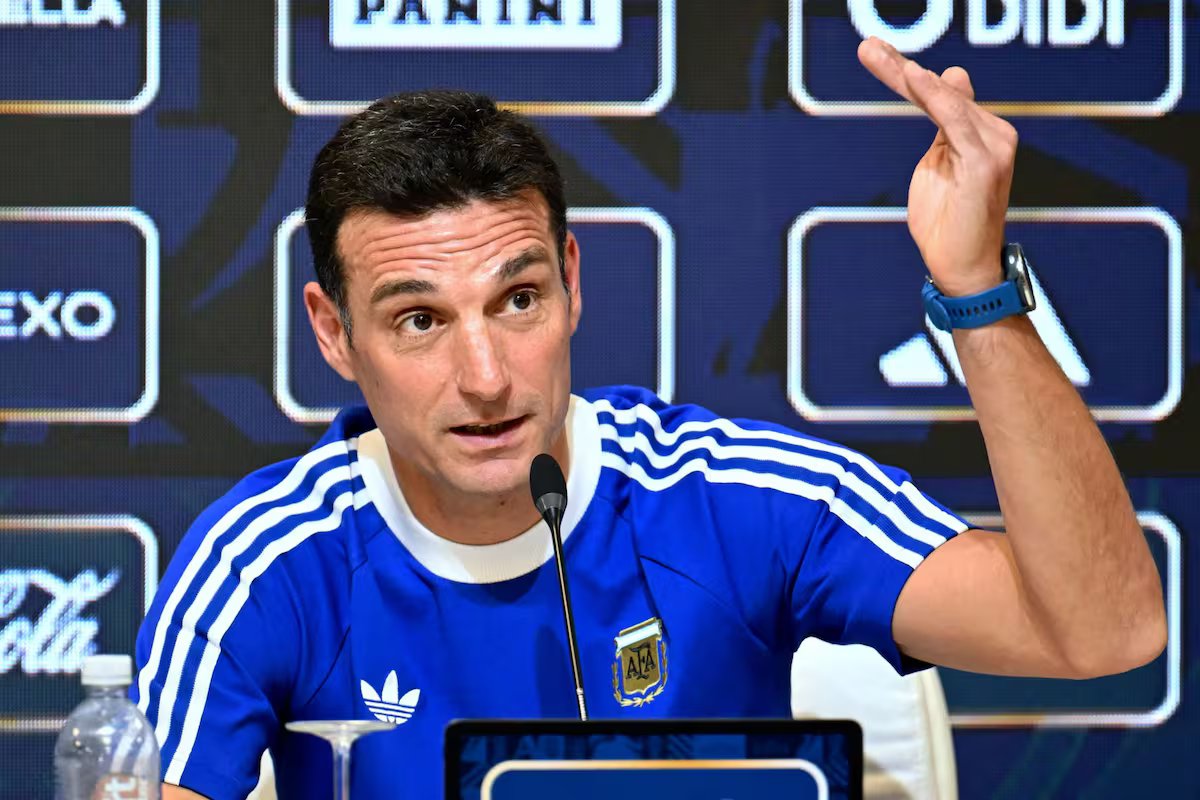 Scalloni, durante a contagem regressiva para a Copa do Mundo. “É muito difícil, mas não impossível”