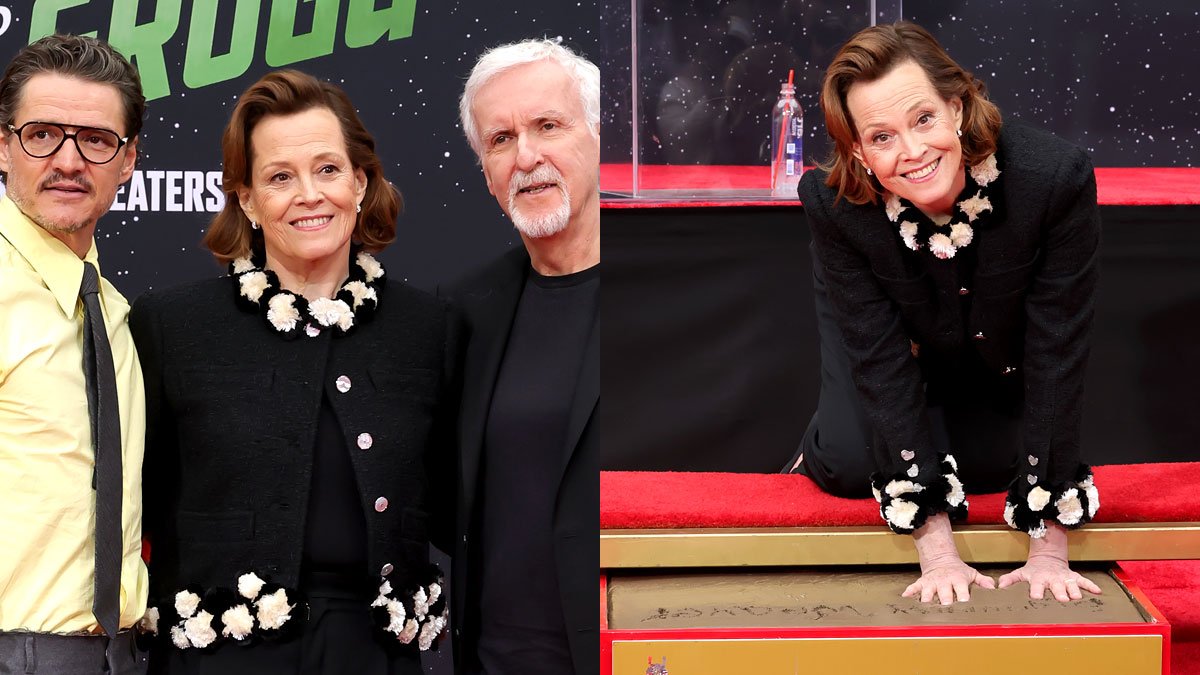 Sigourney Weaver obtém sua impressão digital moldada em cimento no icônico teatro chinês de Hollywood – Just Jared – Notícias e fofocas de celebridades