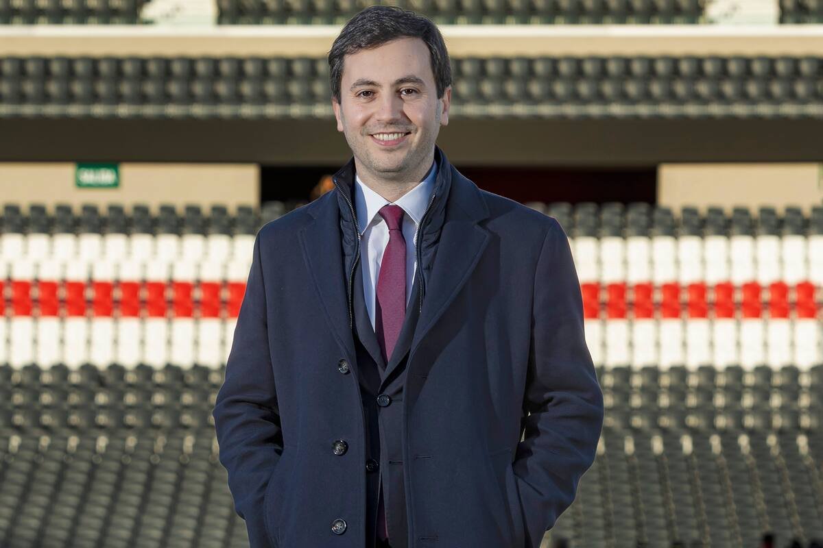 Stefano Di Carlo, presidente do River. “Devemos estar vigilantes, atentos”