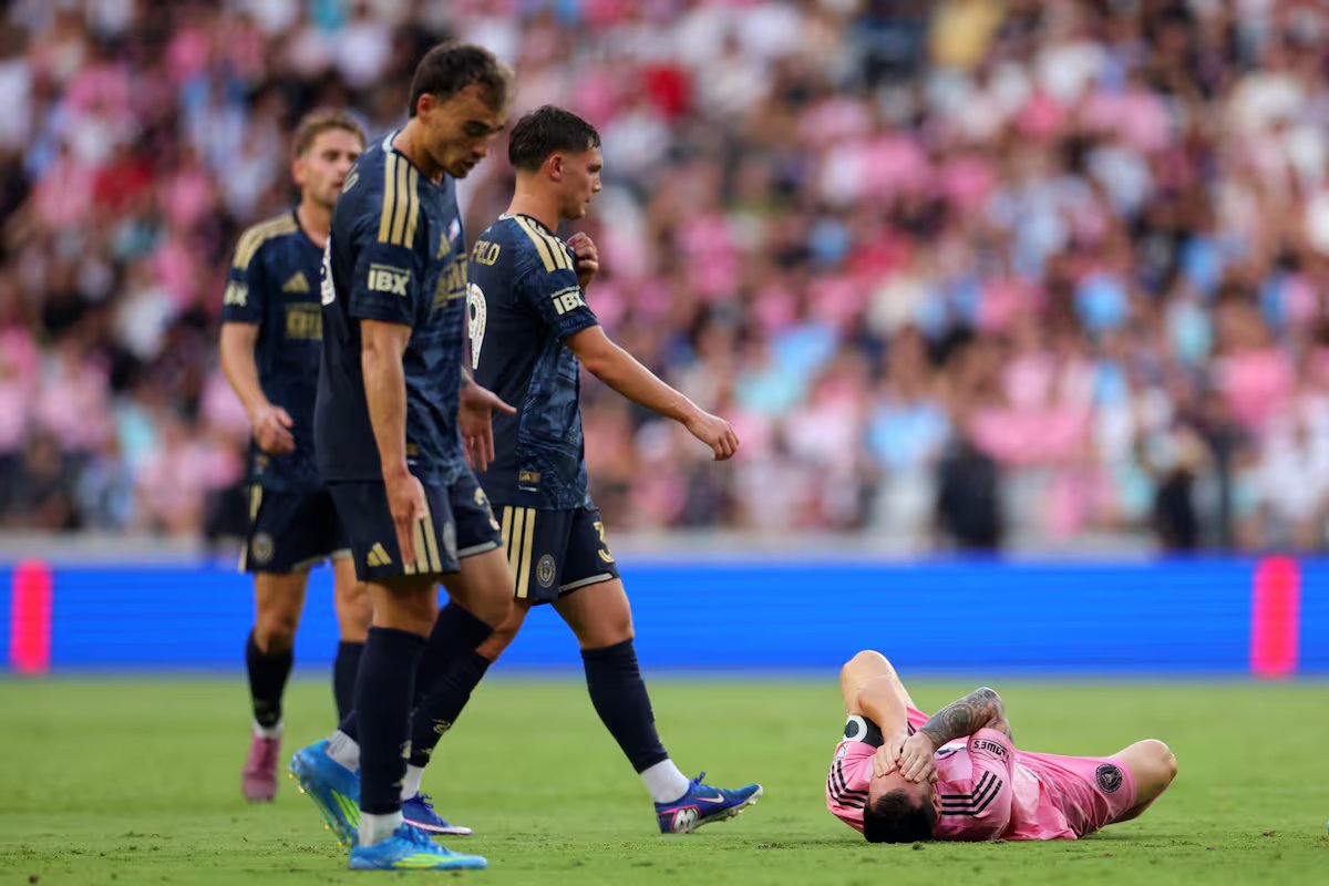 Técnico do Inter Miami fala sobre a condição física de Messi após sua saída contra o Philadelphia Union