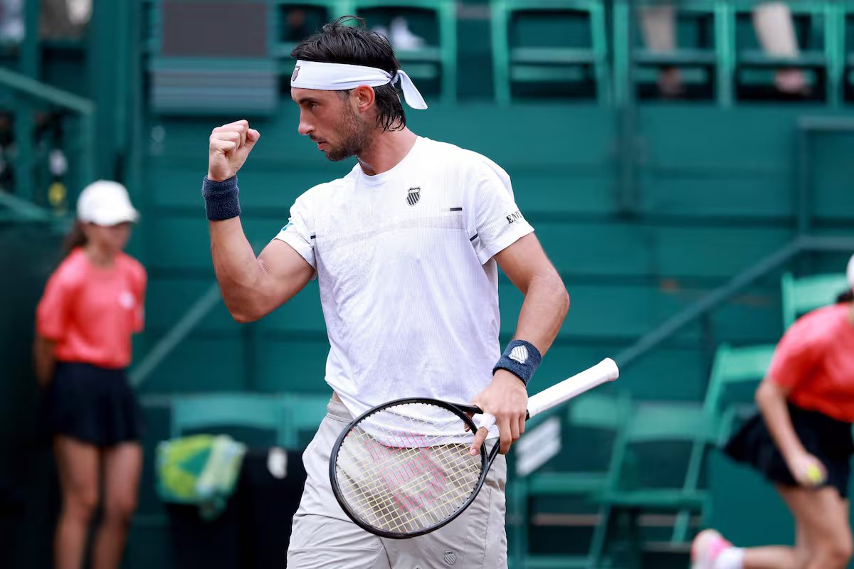 Thiago Tirante derrotou Cameron Norrie e chegou à terceira rodada do torneio Rome Masters 1000.
