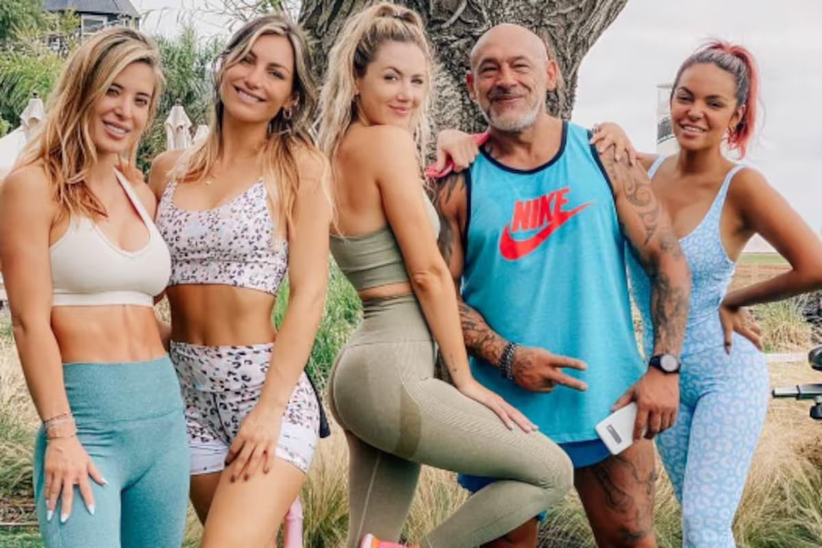 Treinador Oso, preparador físico das estrelas.