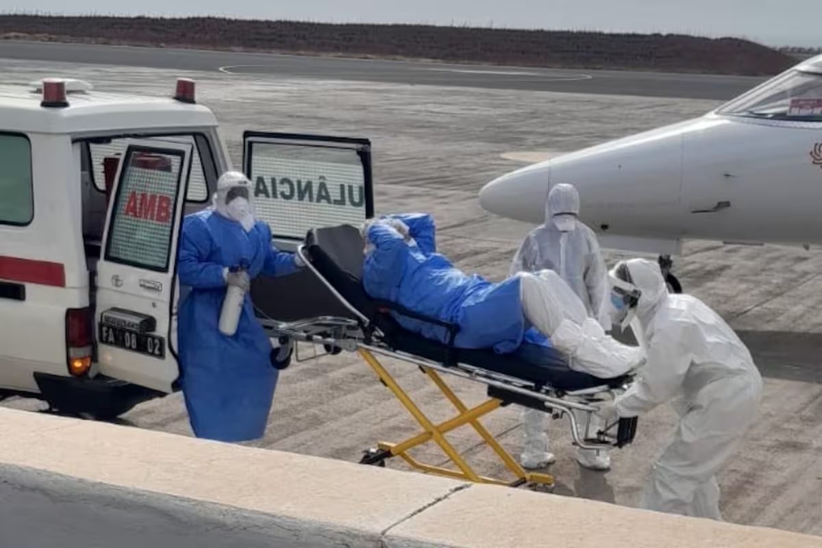 Três pacientes suspeitos de hantavírus em navio de cruzeiro foram evacuados, confirmando a circulação da cepa Anders