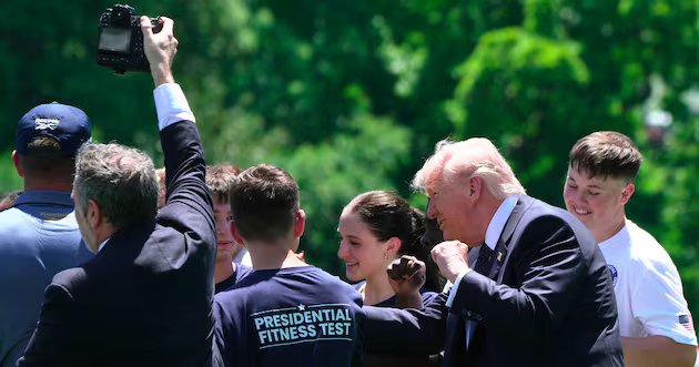 Trump restabelece prêmio de teste de aptidão presidencial para estudantes – Deseret News