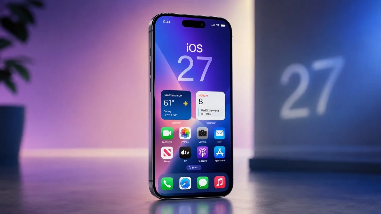 Tudo de novo está chegando ao seu iPhone com iOS 27.