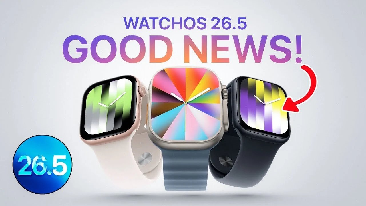 Tudo de novo na atualização do WatchOS 26.5