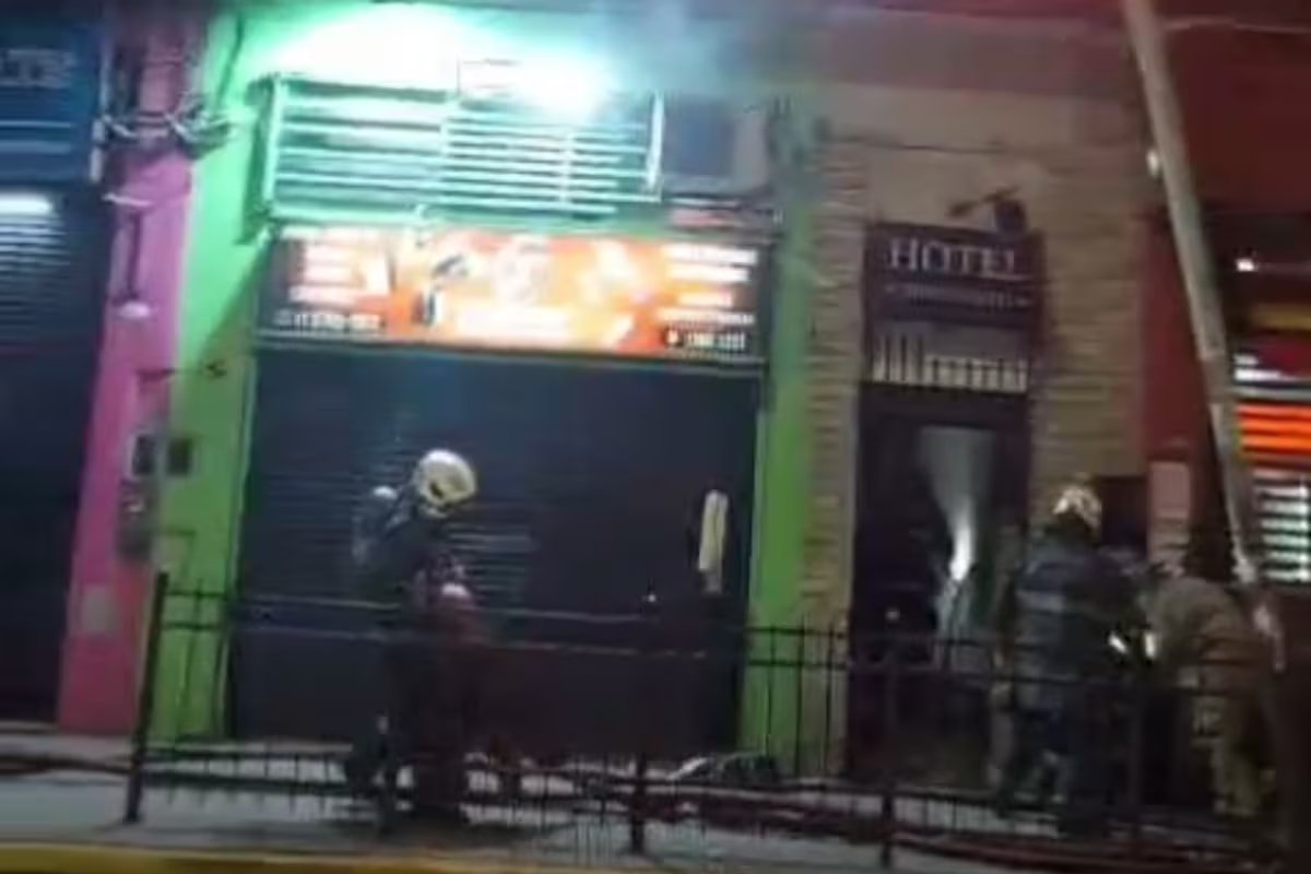 Um incêndio ocorreu em um hotel em Constitución e 20 pessoas foram evacuadas