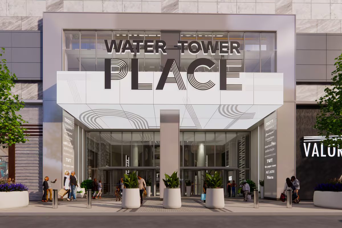 Um investimento de US$ 170 milhões que transformará o Water Tower Place; novas lojas e atrações em Chicago