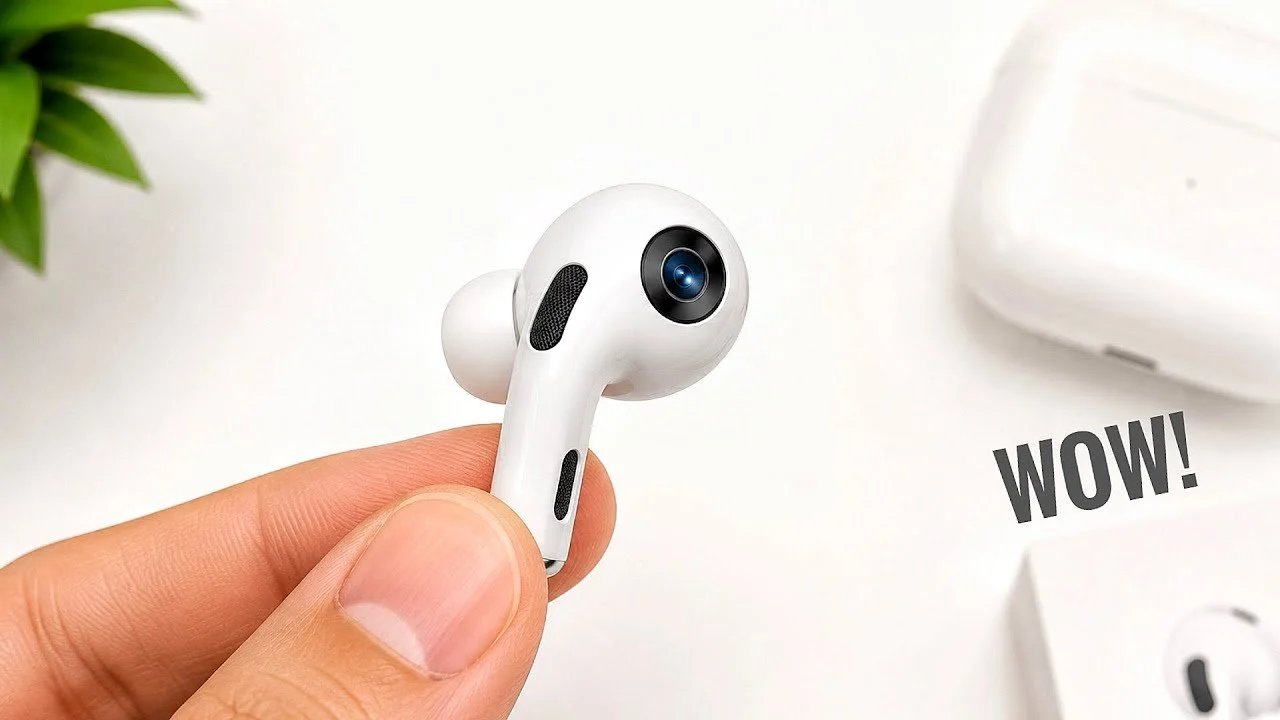 Vazamento de AirPods Pro 3: novas câmeras de ‘inteligência visual’ reveladas