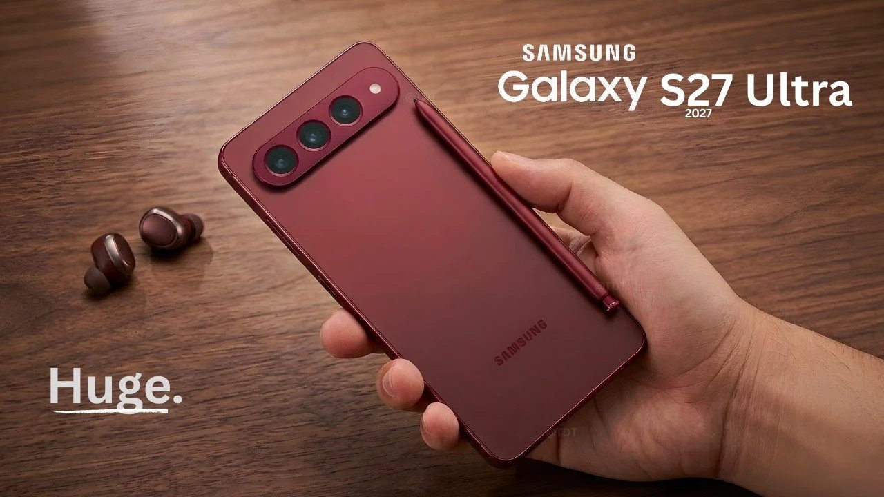 Vazamento do Galaxy S27 Ultra: nova bateria de silício-carbono de 5500mAh