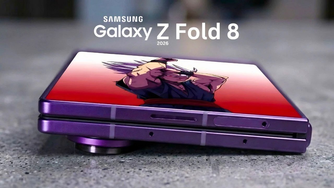 Vazamento do Galaxy Z Fold 8: vidro UTG duplo e tela anti-rugas