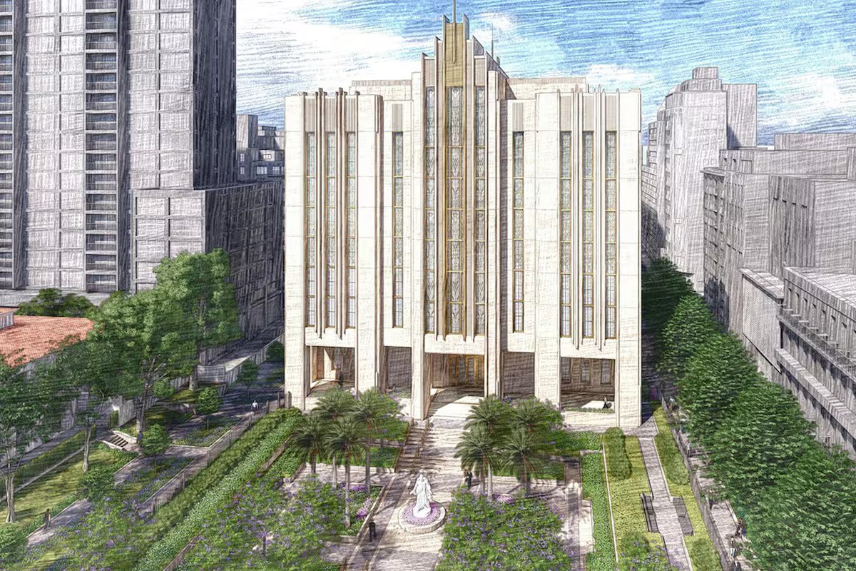 Victoria Villaruel chamou o novo templo Mórmon de “terrível” e a Igreja de Jesus Cristo respondeu