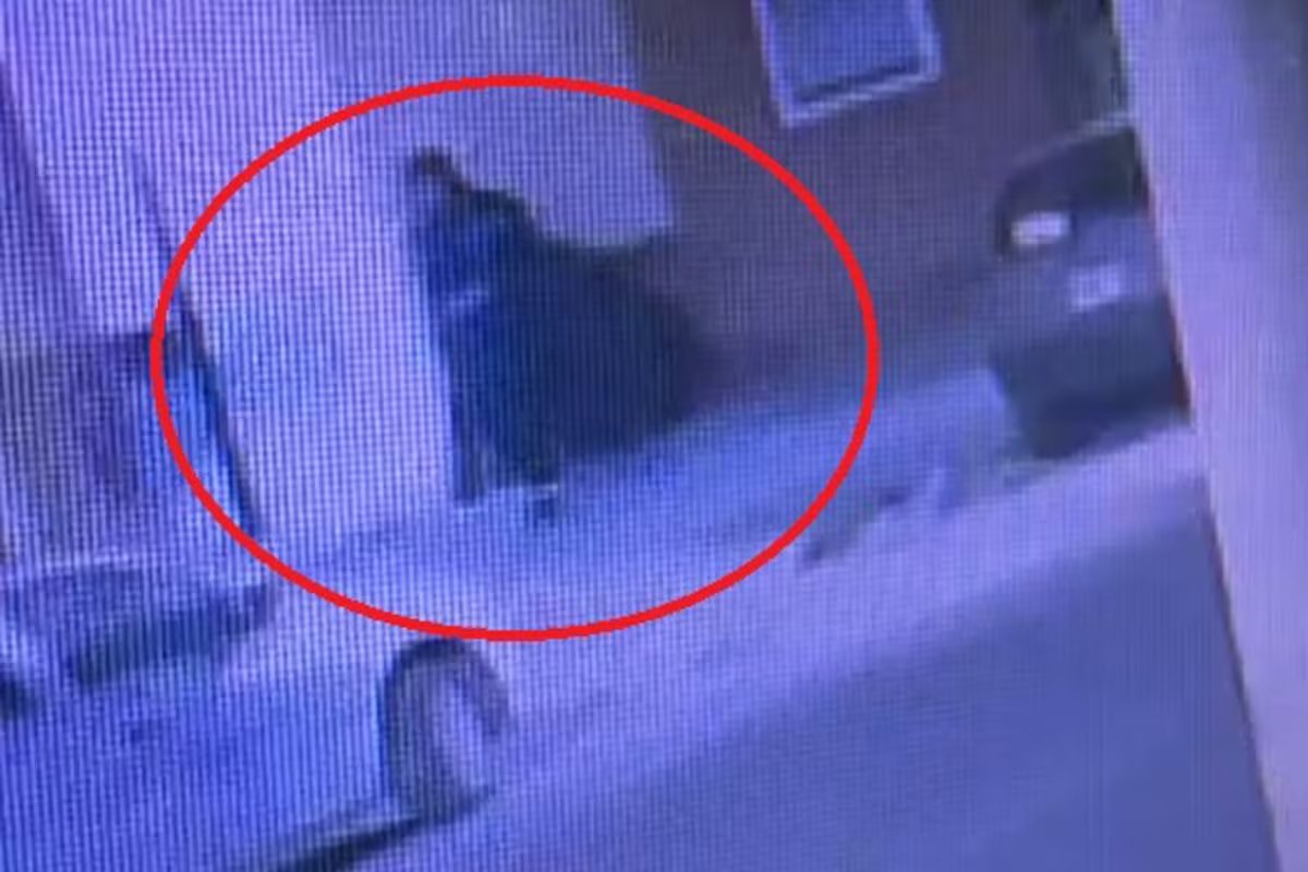 Vídeo de Agostina Vega entrando na casa da única pessoa presa por seu desaparecimento