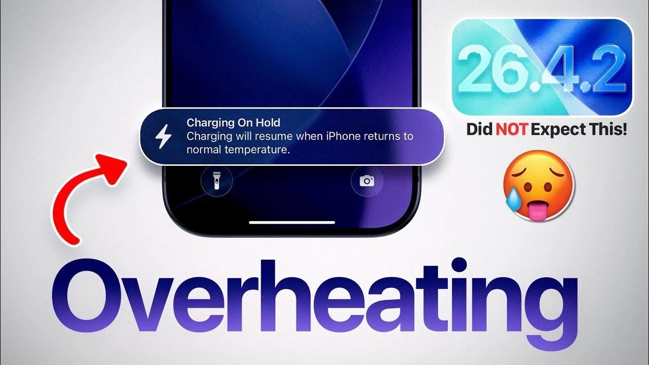 Você deve instalar problemas de bateria e calor do iOS 26.4.2?