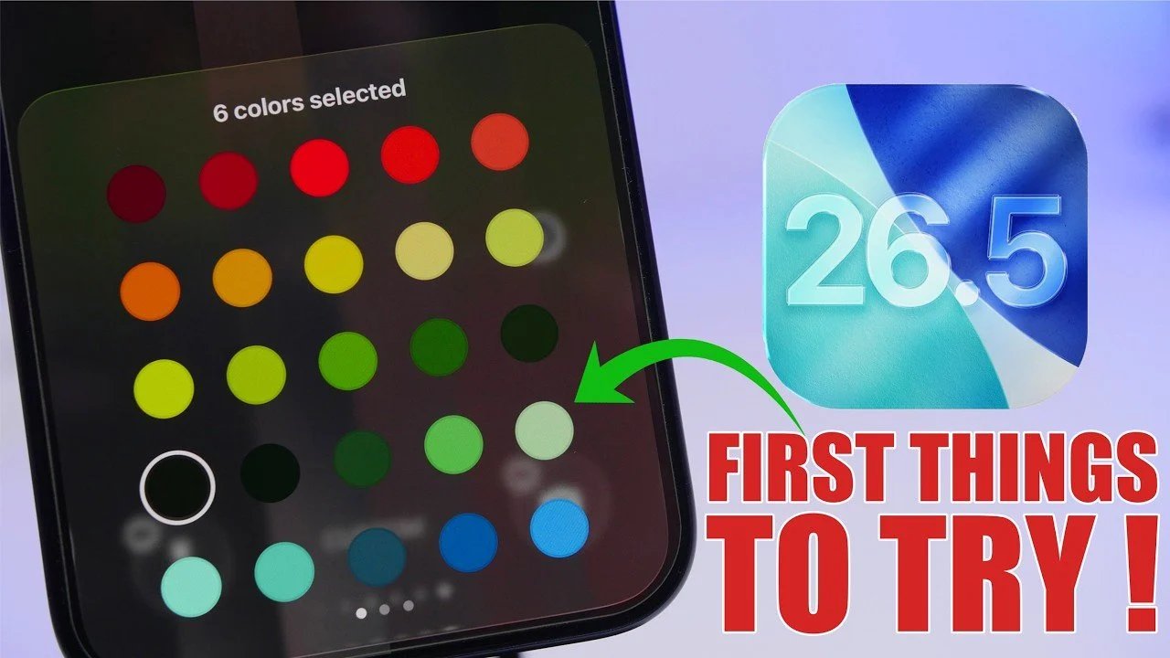 iOS 26.5 é incrível – experimente estes 5 RECURSOS primeiro!