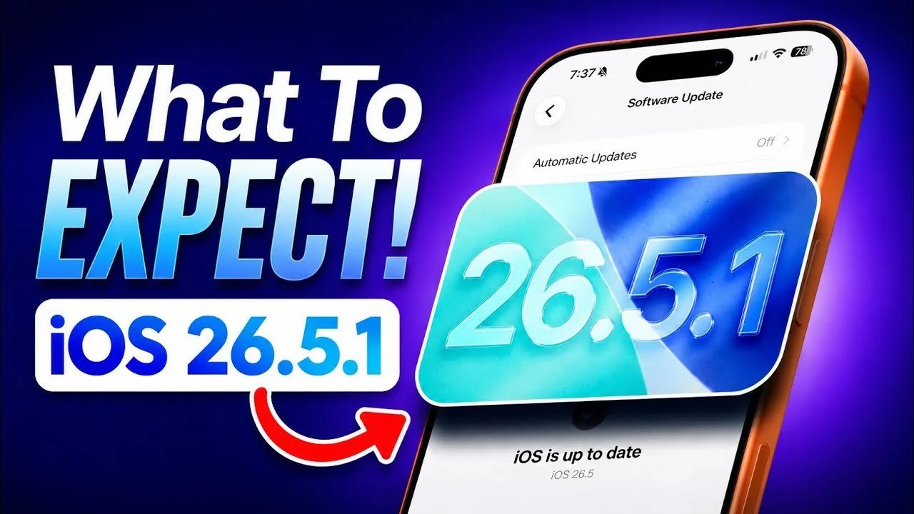 iOS 26.5.1 para problema de consumo de bateria do iPhone 16
