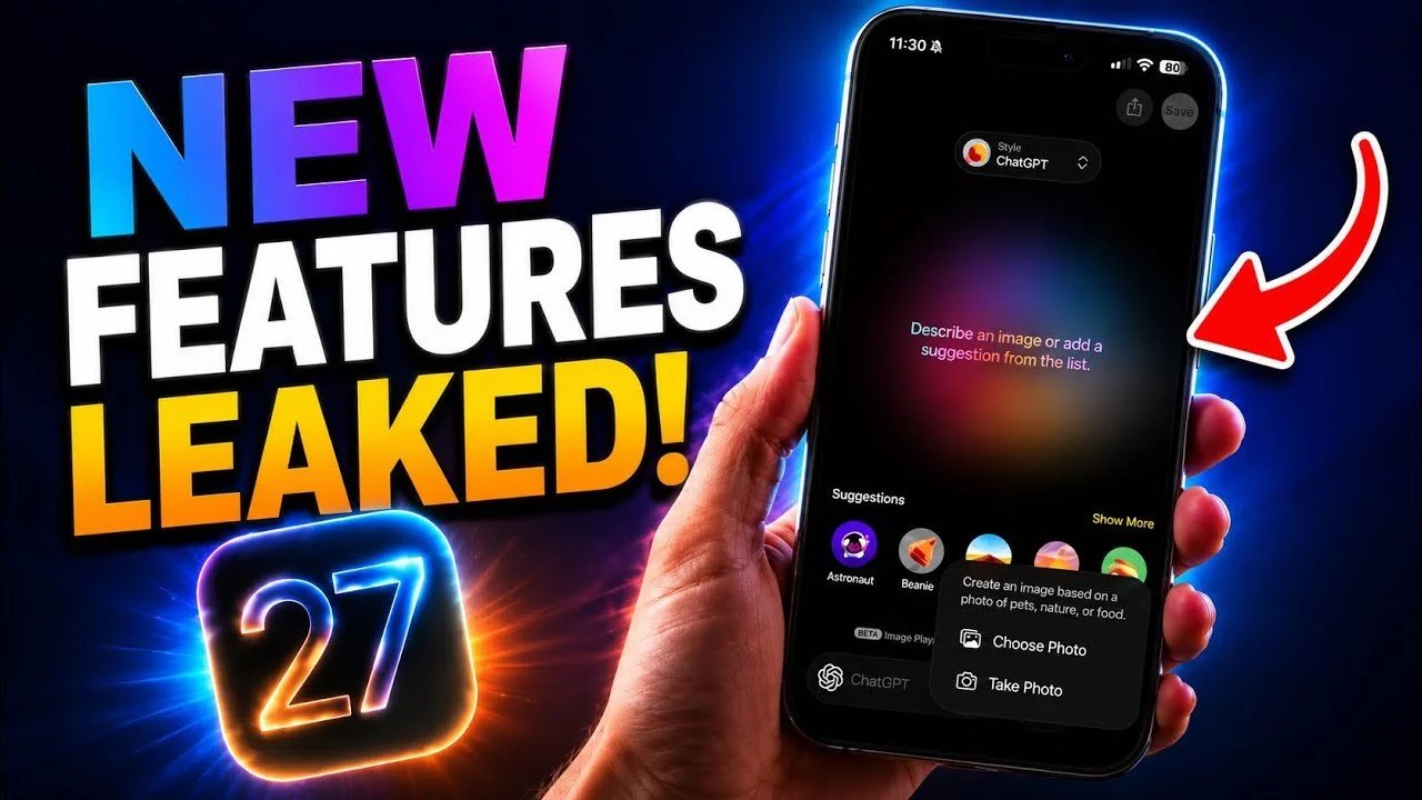 iOS 27: novos recursos do iPhone com tecnologia de IA da Apple revelados