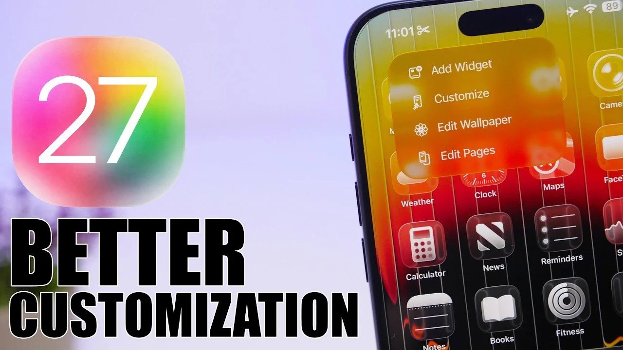 iOS 27 vazou: 5 grandes atualizações de personalização reveladas