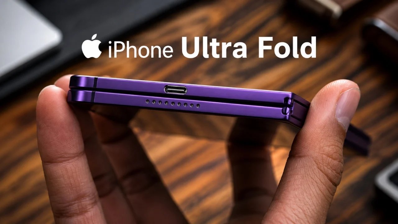 iPhone Ultra Fold: dispositivo dobrável inflexível da Apple chegando em 2026