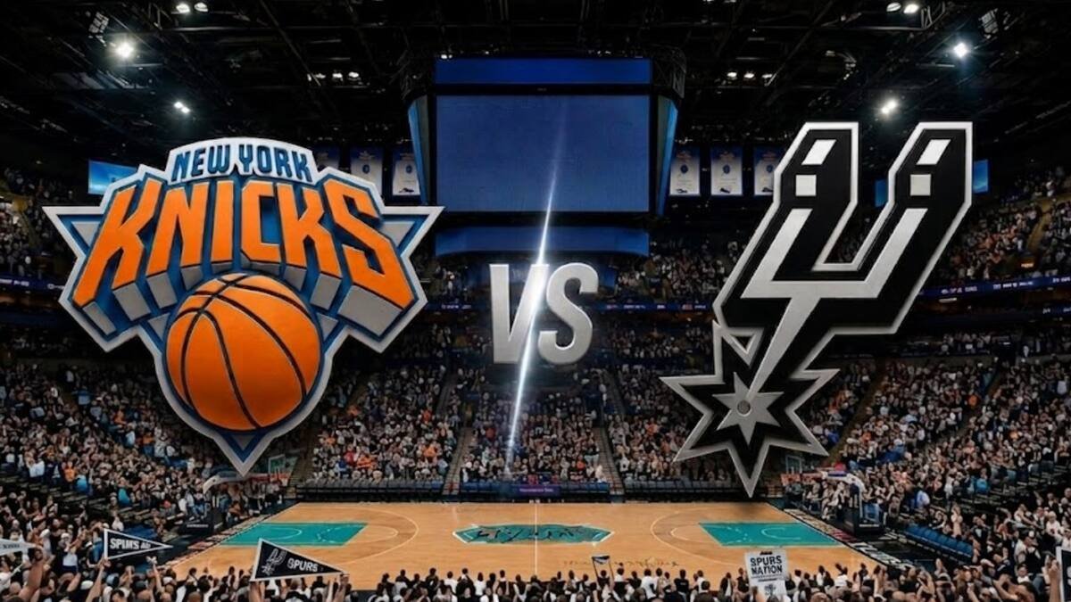Hoje nos EUA, New York Knicks x San Antonio Spurs. Transmissão ao vivo das finais da NBA