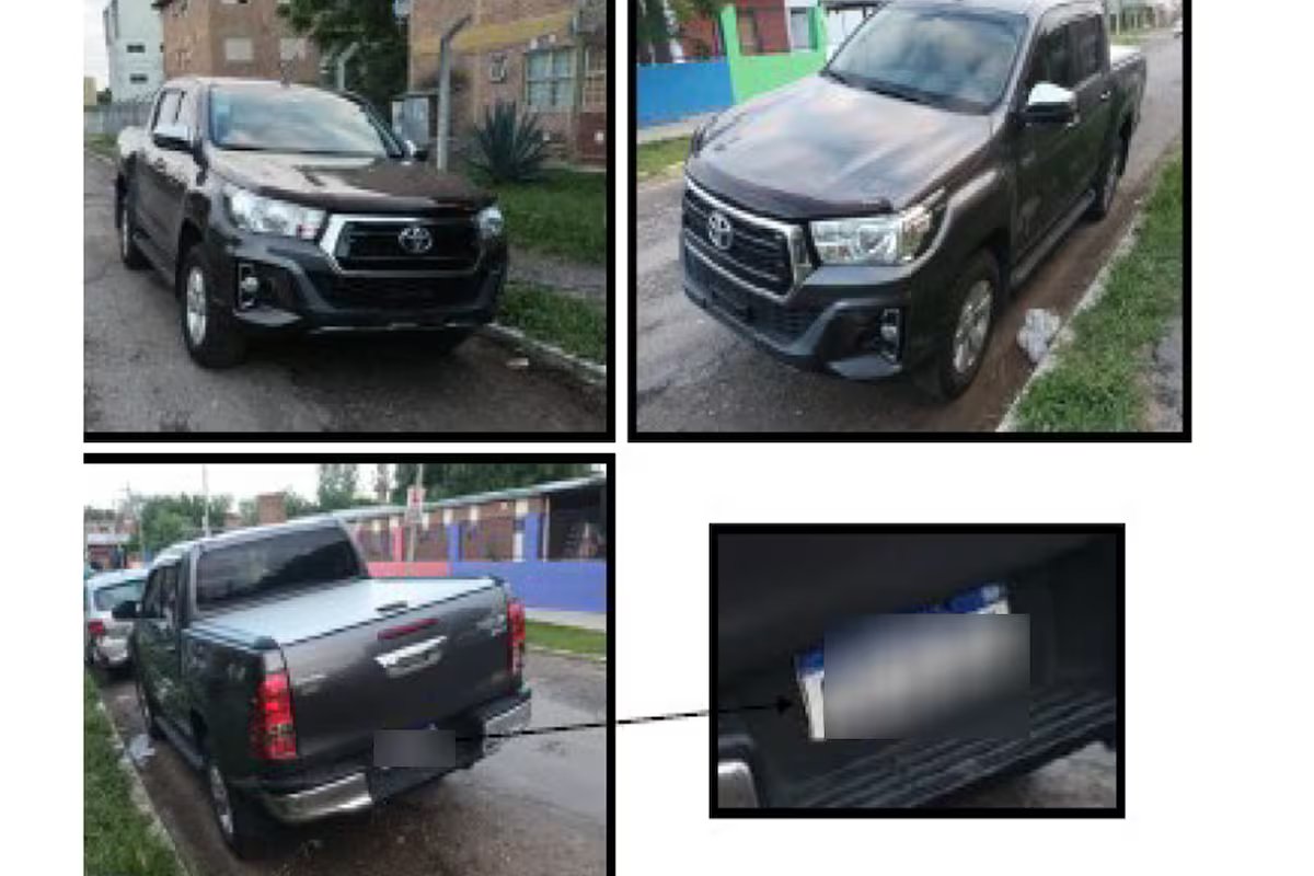 A apreensão de uma quadrilha que roubou 22 caminhões 4×4 da mesma marca e modelo em Belgrano e Núñez
